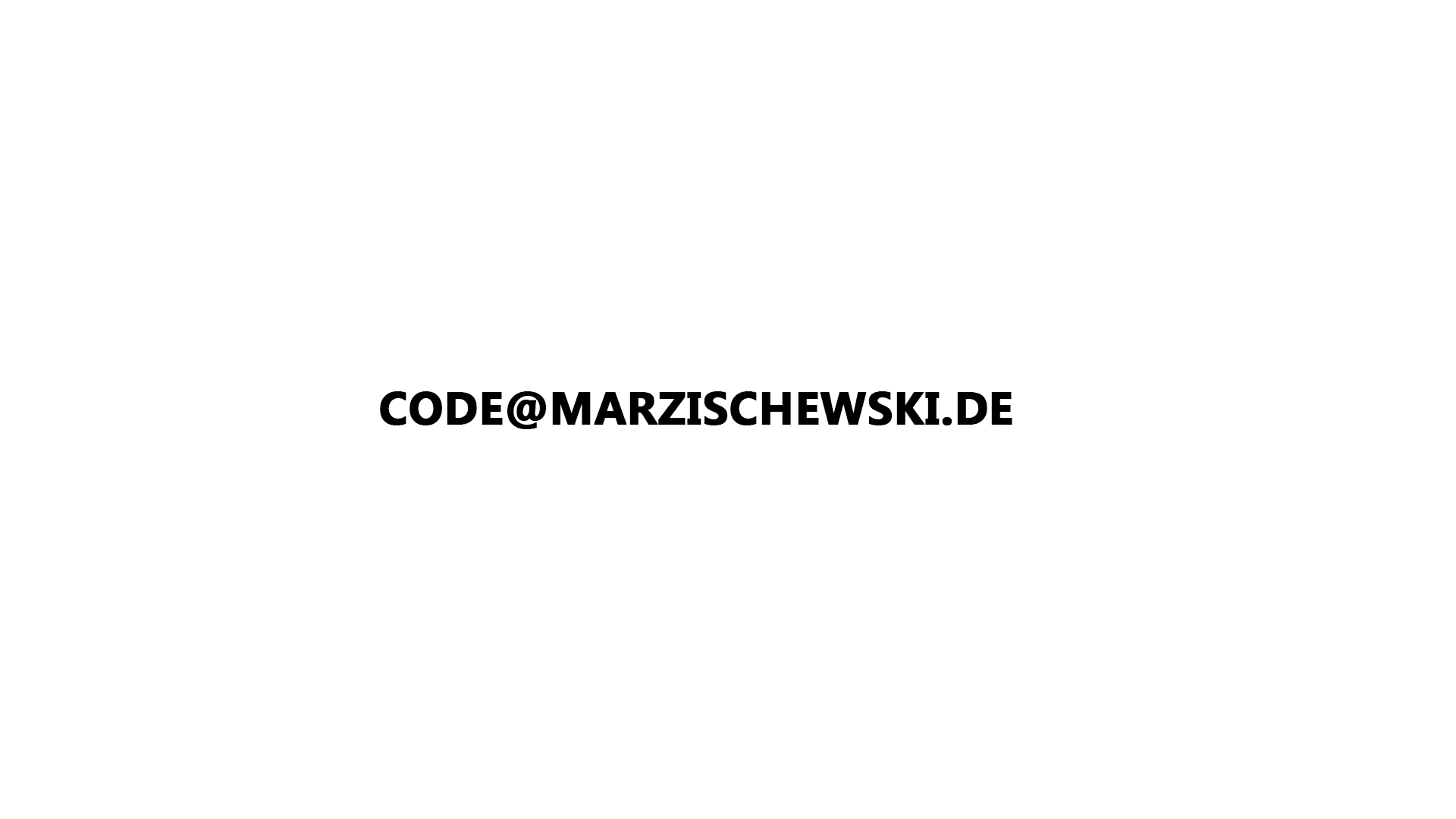 code at marzischewski.de